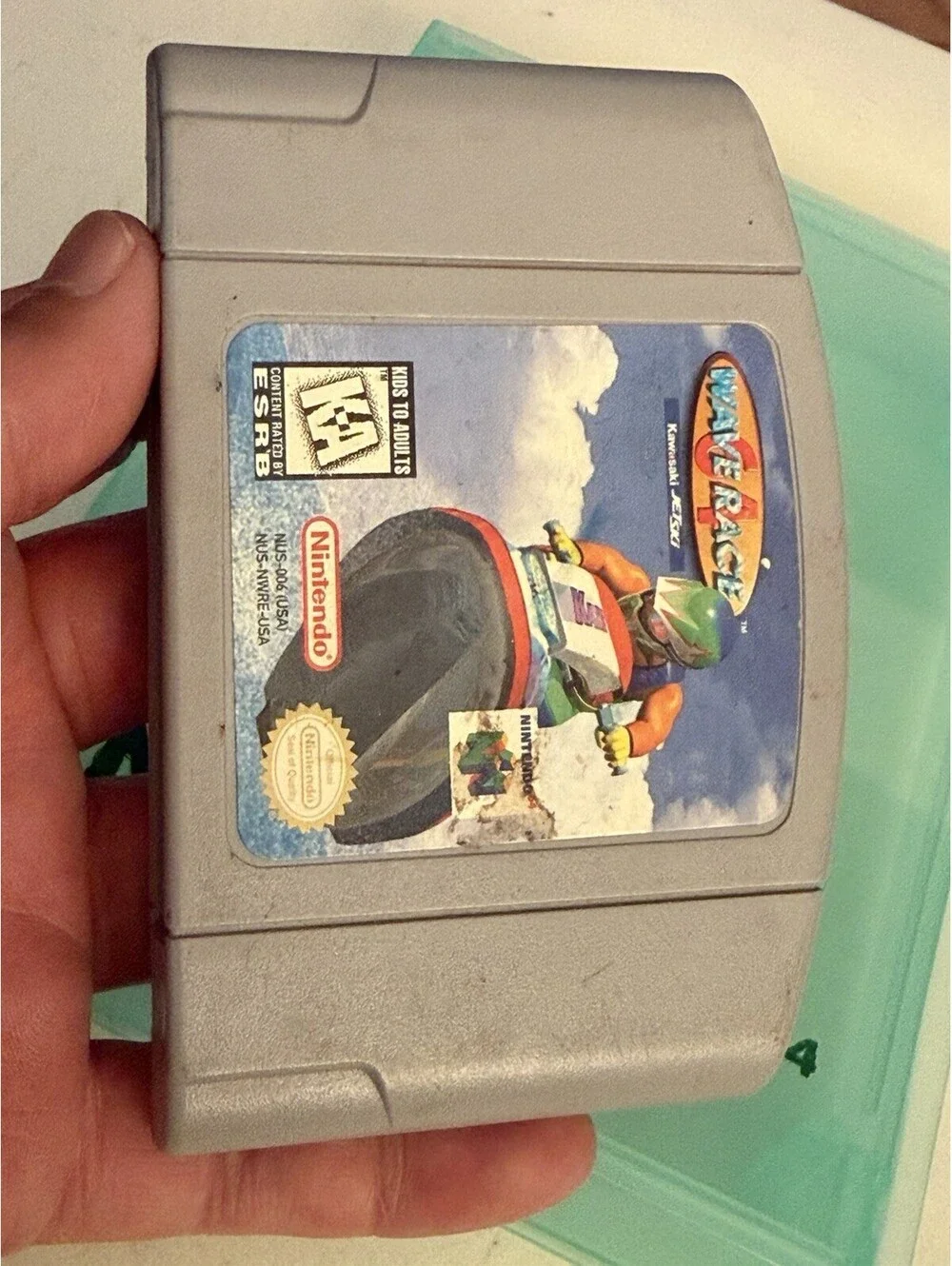 Wave Race (Nintendo 64, 1996) N64 Authentic Game Cart Only - Working!